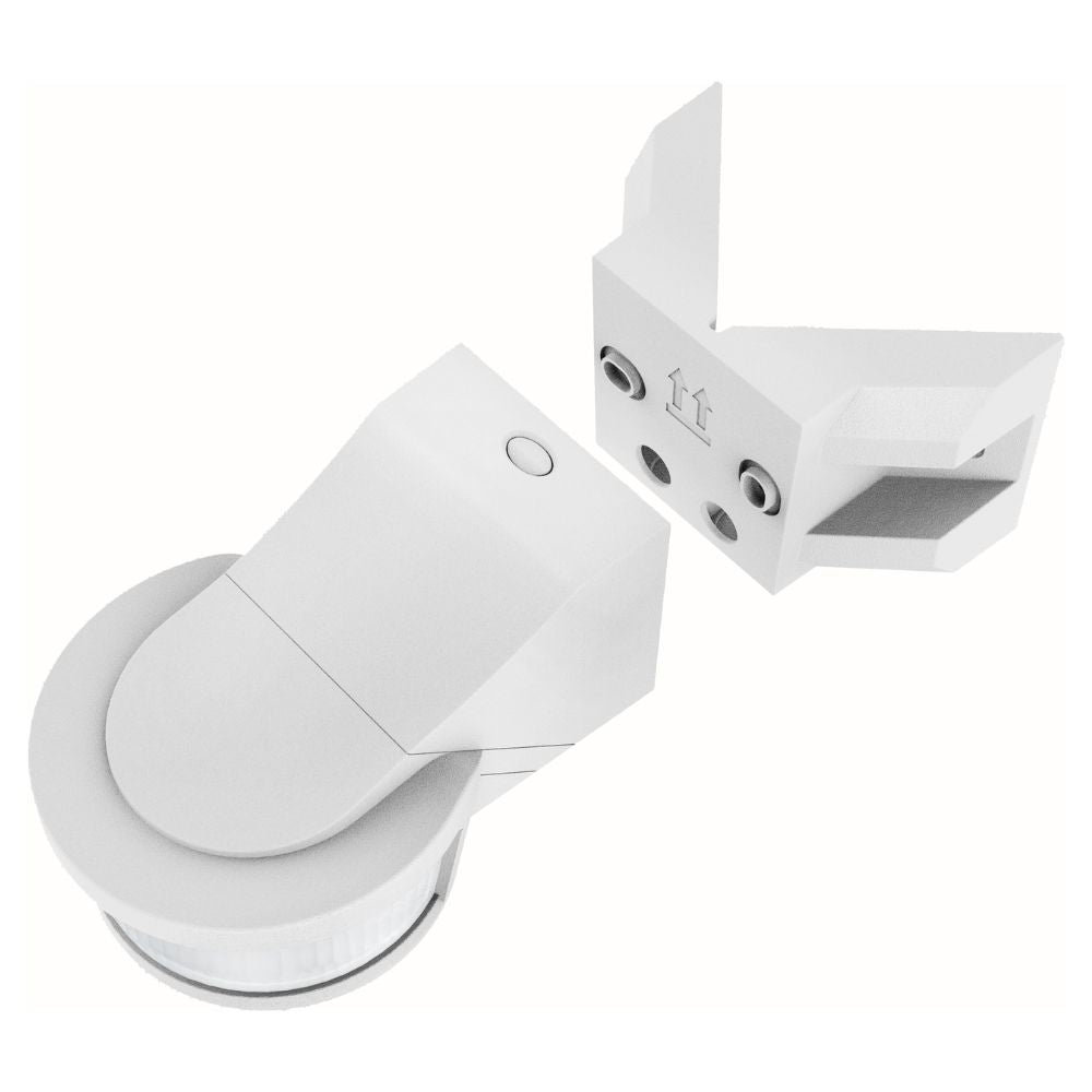 LED's Light Pro Bewegingssensor met Hoekprofiel - Universeel - 12 meter bereik - Wit Sensoren LED.nl