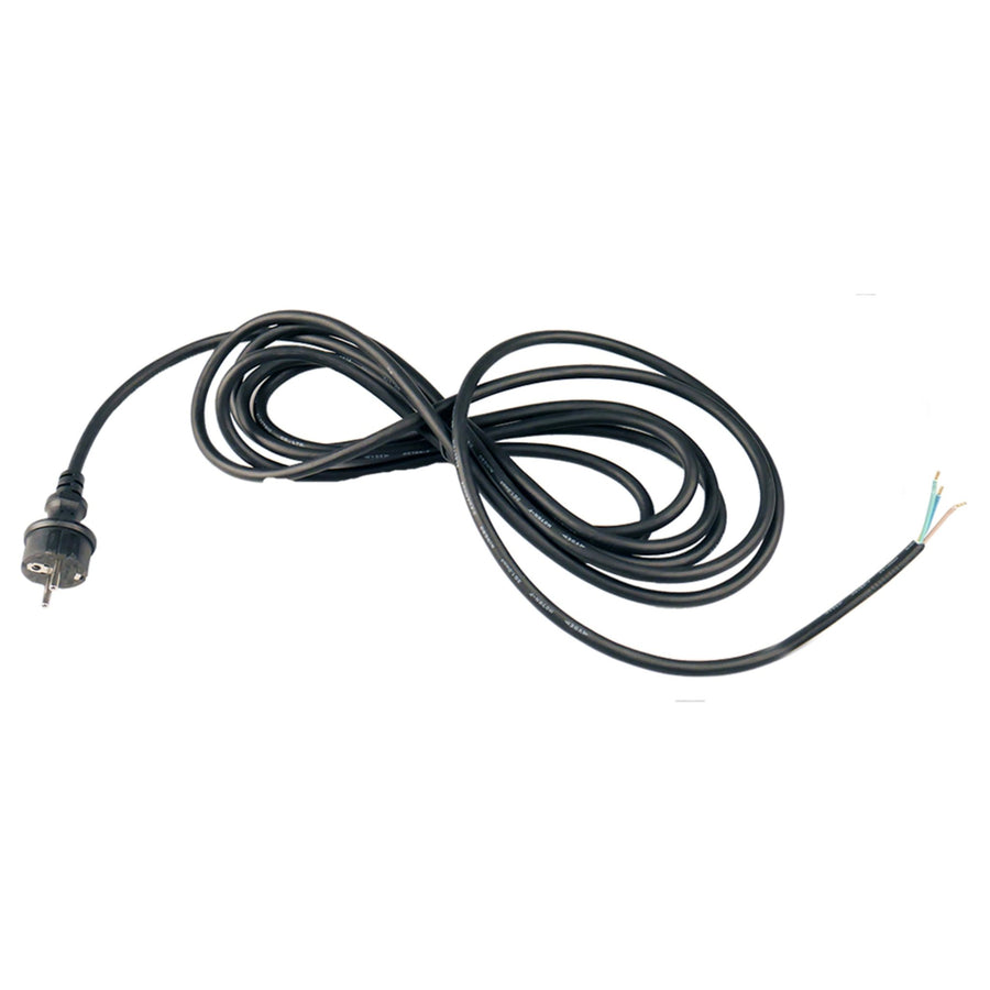 Universele buitenkabel 3-aderig met EU plug - 5 meter lang - IP44 spatwaterdicht - H07RN-F 3G1.0 mm² Snoeren LED.nl
