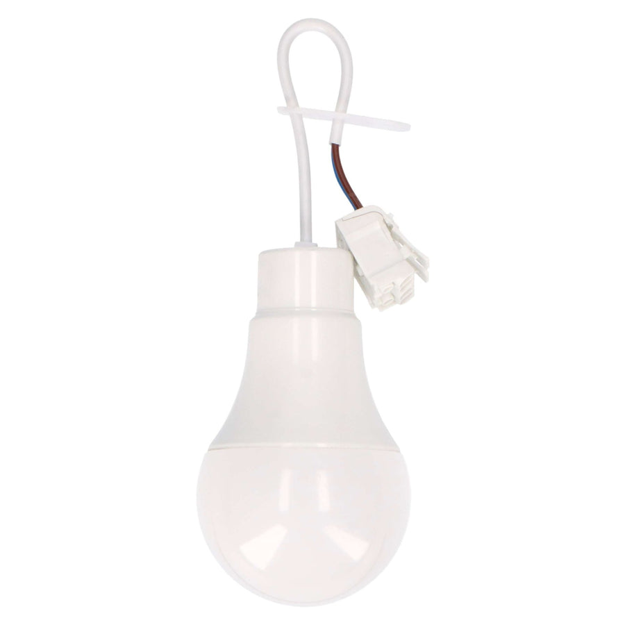 Moving socket E27 with LED lamp - Extra powerful light - 1055 lumens - Lamp socket - LED.nl